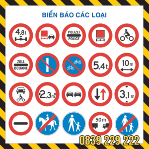 Sản Xuất Biển Báo Giao Thông