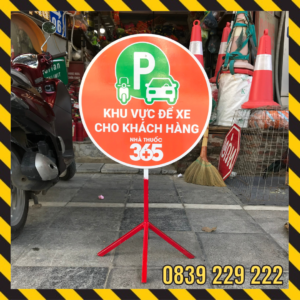 Sản Xuất Biển Khu Vực Để Xe Theo Yêu Cầu