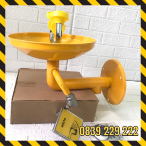 Thiết bị rửa mắt treo tường EW402 vàng