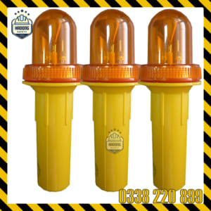 Đèn cảnh báo dùng pin